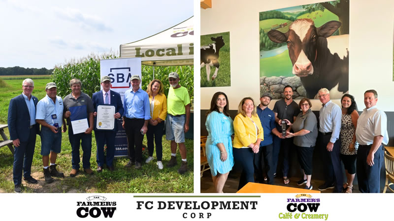 Featured image for “SBA PRESENTS MERITORIOUS RECOGNITION TO LOCALLY-BASED FARMER’S COW COOPERATIVE AS THE RECIPIENT OF THEIR LEGACY BUSINESS AWARD”